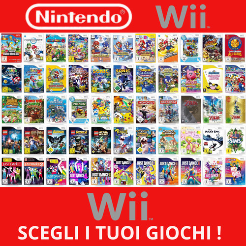 Lotto giochi nintendo wii - wii,